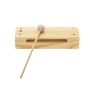 GOLDON Wood block with beater 20cm 33335