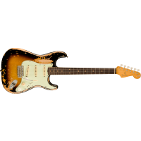 FENDER Mike McCready Stratocaster® with Deluxe Brown Hardshell Case / R / 3TS White  0145310700