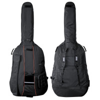 GEWA Premium Series Bag for 3/4 Double Bass, 10mm Padding  / Black.	293410