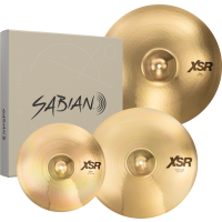 SABIAN XSR PERFORMANCE SET with FREE 18“ Crash  XSR5005GB