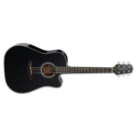 TAKAMINE Electro-acoustic Dreadnought Guitar with Cutaway  GD34CEBLK