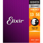 ELIXIR Nanoweb Acoustic Guitar Strings (013-056) 11102