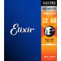ELIXIR Nanoweb Electric Guitar Strings for Baritone (012-068) 12302