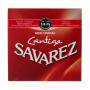 SAVAREZ CL. Guitar Strings Cristal Cantiga - Red Silver / Polish.basses, 510CR
