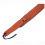 TAYLOR Guitar Leather Strap - Badge Tan 64002