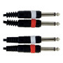 GEWA Twin Cable /3m / 2xJack -> 2xJack 190175