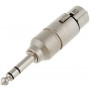 NEUTRIK Adapter - XLR Female -> 6,3mm Stereo Jack, NA3FP