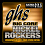 GHS Electric Guitar Strings - Nickel Rockers (011,5-056) BCM