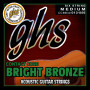 GHS Acoustic Guitar Strings - Contact Core Bright Bronze (013-056) CCBB40