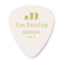 DUNLOP Picks Classic Celluloid White MEDIUM  Pack of 6	      483P01M