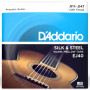 D´ADDARIO Acoustic Guitar Strings - Silk & Steel (011-047) EJ40