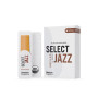 D´ADDARIO Organic Select Jazz Alto Saxophone Reeds - Unfiled - 3 Hard ORRS10ASX3H