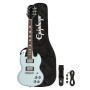 EPIPHONE SG Power Player 7/8 Guitar Set / Ice Blue	ES1PPSGFBNH1