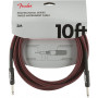 FENDER  3m Professional Series Instrument Cable / Red Tweed  0990820061