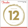 FENDER Acoustic Guitar Strings - Bronze 80/20 (012-052) 70L