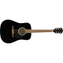 FENDER FA125 Dreadnought Guitar with Bag / Black  0971210706