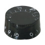 GEWA Knob for Electric Guitar / black.  556000
