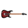 IBANEZ Electric Guitar GRX70QATRB / Transparent Red Burst