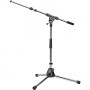K&M Low Profile Microphone Stand with Telescopic Boom 2590030001