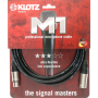 KLOTZ 5m M1 Microphone Cable / XLR->XLR / black M1K1FM0500