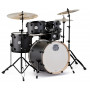 MAPEX 5-pc Drum Set STORM with Hardware / Deep Black (20B/10T/12T/14FT/14S)	ST5045FBIZ