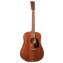 MARTIN Western Guitar - 15 Series, Mahaogany with Case D15M
