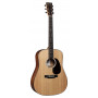 MARTIN Western Guitar - Road Series, Sitka Top with Fishman MXT & Soft Case.  D10E02