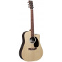 MARTIN Western Guitar - X-Series, Sitka / Rosewood HPL with Fishman MXT & Bag.  DCX2E03