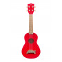 KALA Ukulele Makala Soprano Dolphin Bridge Candy Apple Red	MKSDCAR