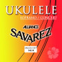 SAVAREZ Soprano/Concert Ukulele Strings - ALLIANCE Plain KF60cm	140R