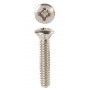 STEWMAC Pickup Height Screw for Strat, Chrome 3354