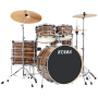 TAMA Imperialstar Drum Set with Hardware and Throne / Coffee Teak Wrap (B22/T10/T12/FT16/SD14)  IE52KH6WCTW