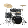 TAMA Drum Set Imperial Star , Chrome HW / Hairline Black 	IP58H6WHBK
