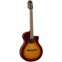 YAMAHA Classic Guitar Cutaway Brown Sunburst w/pickup & tuner Solid Sedar Top	NTX1BS