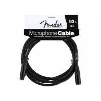 FENDER 3m Microphone Cable / Black  0990820011