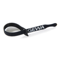 GEWA Cable Ties 160 mm, Pack of 10, Velcro Strap with Loop	190992
