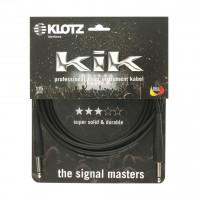 KLOTZ 3m KIK Instrument Cable / Jack->Jack / Metal contacts. KIK30PPSW