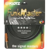 KLOTZ 6m Funkmaster Instrument Cable / Jack->Jack / Gold contacts  TM0600