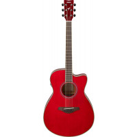 YAMAHA TRANSACOUSTIC Series E/A Guitar with Cutaway / Ruby Red	FSCTARR