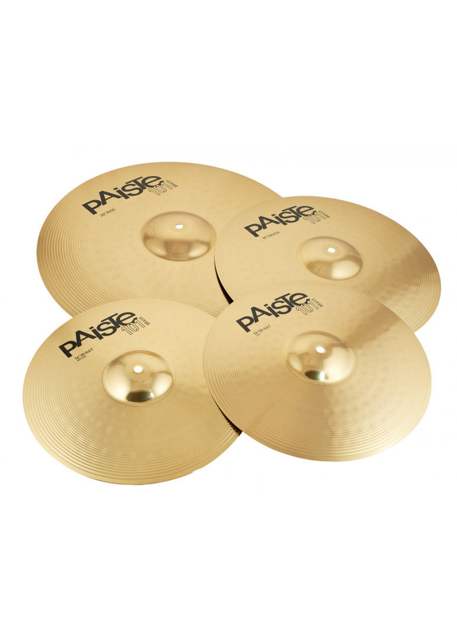 Paiste 101 cymbal set top