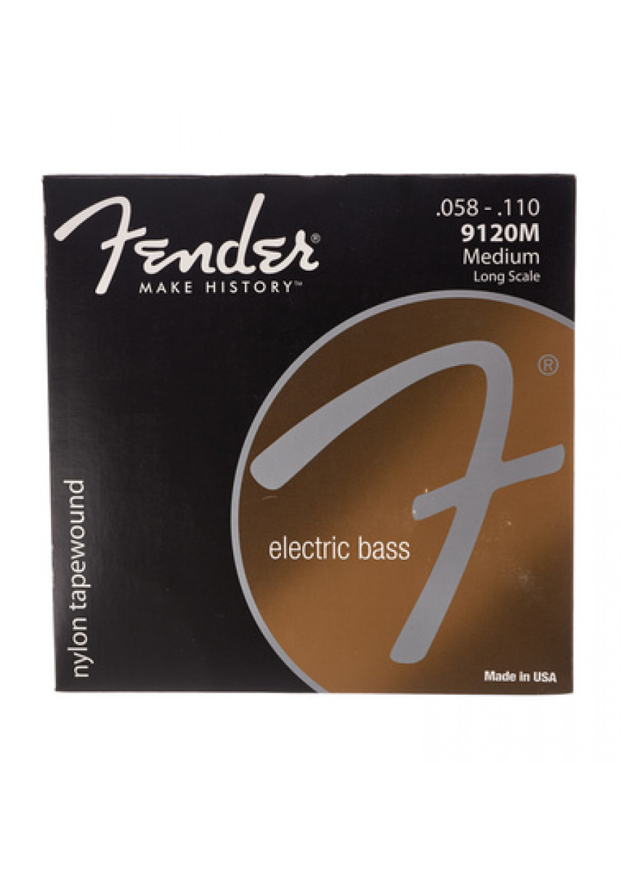 Fender 9120 Bass Strings Nylon Tapewound 058-110 ナイロンテープワウンド エレキベース弦  いつでも送料無料 - アクセサリー・パーツ