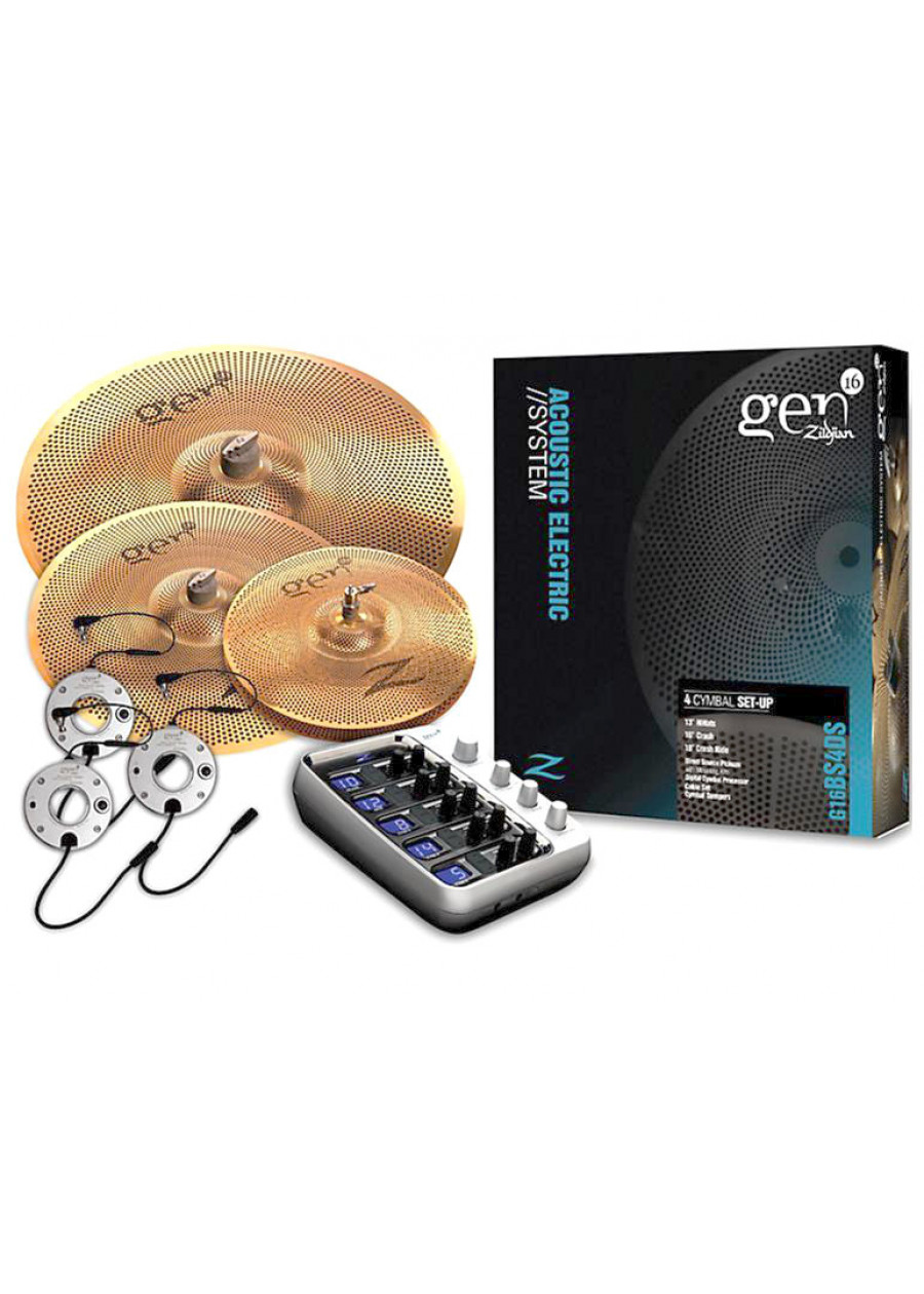 ZILDJIAN GEN 16 Acoustic Electric System Pack BRZ 1854001 PVXmusic