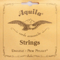 AQUILA New Nylgut seeria sopran ukulele keeled, GCEA häälestus (kõrge-G)	4U