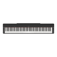 YAMAHA P seeria portatiivne digiklaver P225B / must