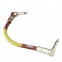 FENDER 15cm Patch Cable - Custom Shop / Yellow Tweed,  0990820045