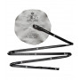 BG Cleaning Swab for All Sax/Bass Clar/Flute (Microfibre+Bamboo Silk) Round Shape  A30A