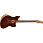 FENDER American Acoustasonic® Jazzmaster® All-Mahogany with Deluxe 1225 Gig Bag  0972033122