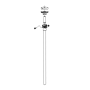 LUDWIG HH Top Tube with Tilter Assembly PLH1104