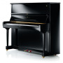Steinway & Sons pianiino / must, poleeritud - K-132