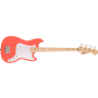 SQUIER Sonic® Bronco® Bass / M / Tahitian Coral    0373802511